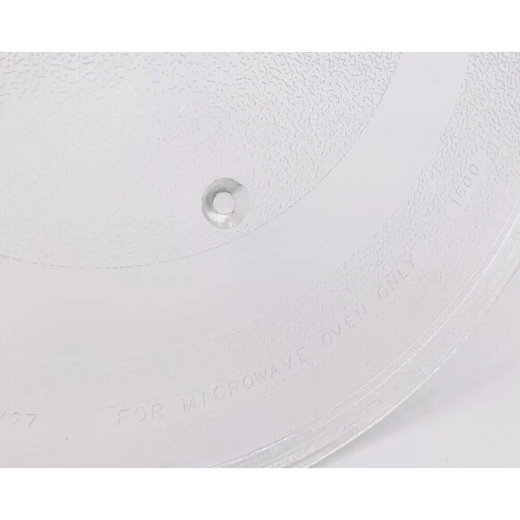 15" Microwave Plate Round Glass Tray Turntable Replacement Dish Clear Y27 1500 - Picture 7 of 10